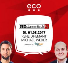 SEO Stammtisch Köln am 1.8.2017 bei ECO